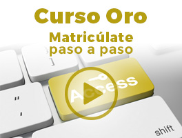 Guía para Matricularte en el Curso Oro